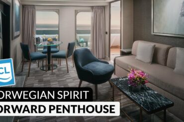 NCL Spirit | Forward-Facing Penthouse with Large Balcony Full Tour & Review 4K | Category SE
