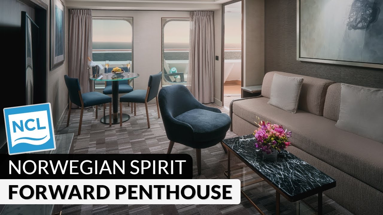 NCL Spirit | Forward-Facing Penthouse with Large Balcony Full Tour & Review 4K | Category SE NCL Spirit | Forward-Facing Penthouse with Large Balcony Full Tour & Review 4K | Category SE