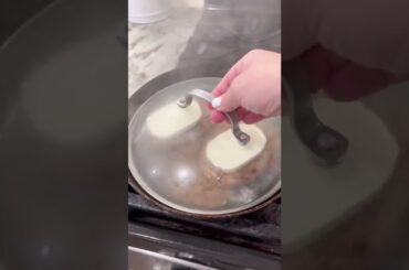 Sausage & pepper patty melt #shorts