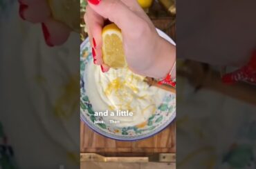 My Lemon Ricotta Delight is a timeless beauty. Just like you are.  #italiancooking #thepastaqueen