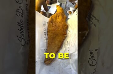 THE BEST FRIED PIZZA IN ITALY - must to try in Italy