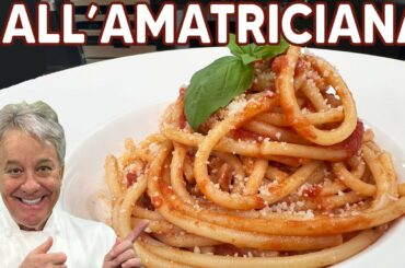Bucatini all'Amatriciana | Chef Jean-Pierre