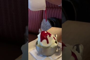 Disney Springs Lemon Sorbet Raspberry Sauce Terralina Crafted Italian Restaurant #shorts #food