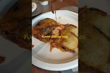 Parmigiana Melanzane|| Yummy Italian Food #shorts #beta #food #yummy