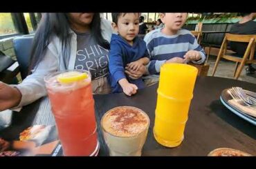 Fathers day breakfast with family. Yummy Italian food .. love it.