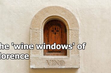 Florence’s mysterious 17th Century 'wine windows'