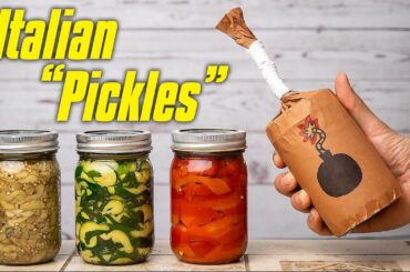 Italian "Pickle" Recipes | How to Preserve Food Like an Italian