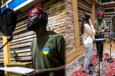 H.E Bobi Wine records a hope song for Ukraine and the world