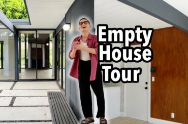 EMPTY HOUSE TOUR 1960's MID CENTURY EICHLER HOME