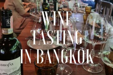 Back in Bangkok | Wine Tasting at La Casa Nostra | Italian Wines in Asia #Shorts