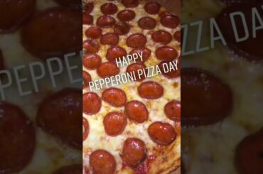 Happy National Pepperoni Pizza Day! #pizza #pepperoni #cooking