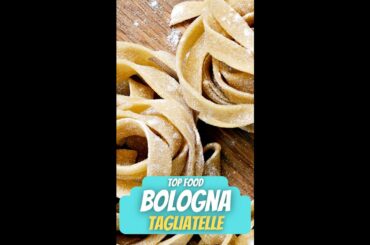 Must Try Italian Food | Tagliatelle In Bologna #shorts
