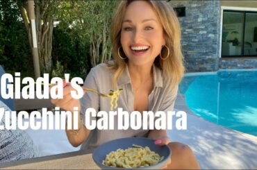 How to Make Giada De Laurentiis' Zucchini Carbonara