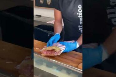 Florence's most famous sandwich is now in NYC #shorts #foodinsider #sandwich #italy #foodies
