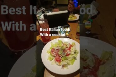 The Best Italian Food, Salads, And Cocktails #FoodShorts #Shorts