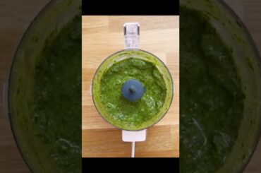 Pasta pesto en un minuto