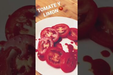 TOMATE con Limon, Valentina, Sal, y Pepper | The Mexican Food Channel | Mexican Snack