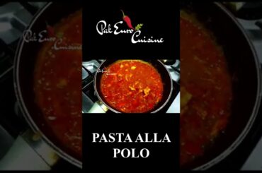 Pasta Alla Polo - Italian Food