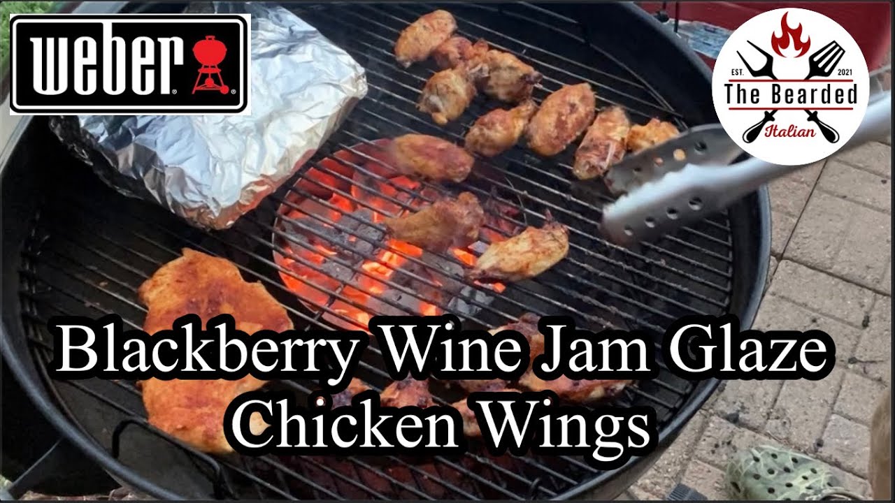 Blackberry Wine Jam Chicken Wings Blackberry Wine Jam Chicken Wings