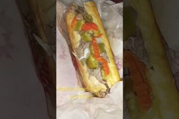 FOOD PORTILLO'S  "Italian Beef" #shorts  #subscribe