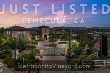 Check out this private vineyard estate in Temecula, CA!