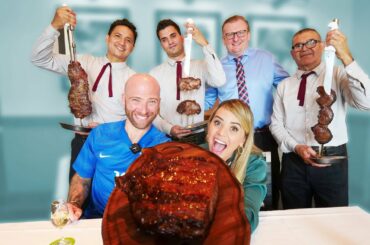 Brazilian MEAT MOUNTAIN and STEAKHOUSE All You Can Eat FEAST at Fogo de Chao!
