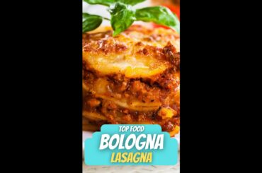 Best Italian Food | Lasagna In Bologna #shorts