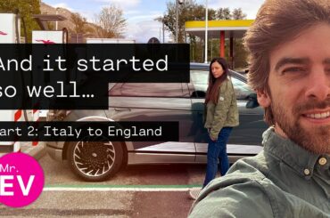 IONIQ 5 Euro roadtrip part 2: Italy to England with a grumpy family