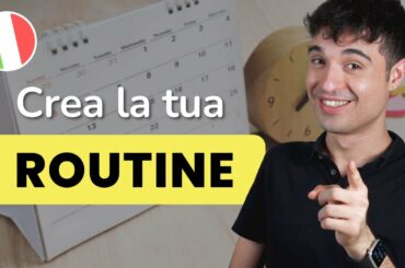 The PERFECT Italian Study Routine (ita audio with subs)