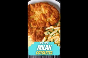 Must Try Italian Food | Cotoletta In Milan #shorts