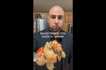 Tomato Feta Pasta w/ Shrimp | MEsculina Recipes