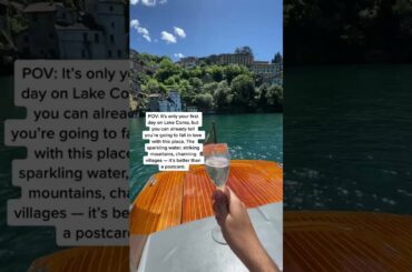 Lake Como, Italy #shorts