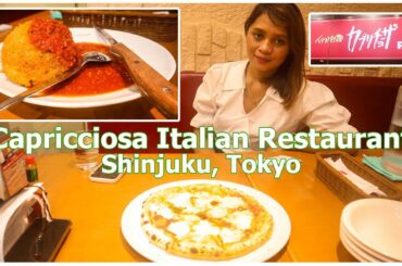 Capricciosa Italian Restaurant | Shinjuku Tokyo Japan