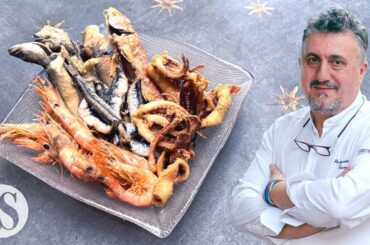 Fritto misto di pesce: la frittura perfetta e la scapece per conservarla secondo Pasquale Torrente