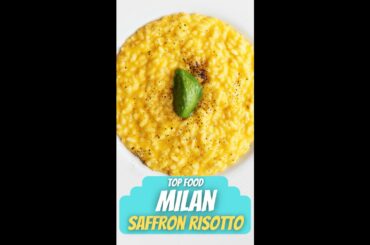 Best Italian Food: Risotto In Milan #shorts