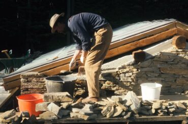#37 Raising the Stone Walls, Placing the Sky Light