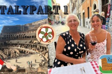 ItALY PART 1: Rome Vatican Colosseum Food Wine