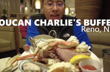 WHAT TO EAT | Toucan Charlie's Buffet Tour in Atlantis Casino - Reno, NV - STEAK & SEAFOOD NIGHT!