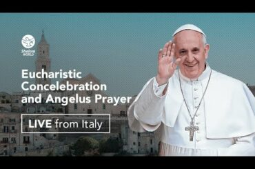 Eucharistic Concelebration and Angelus Prayer | LIVE from Italy