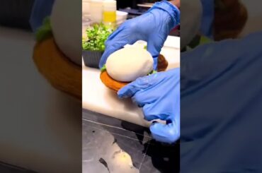 Italiano tomato burrata fine dining plating #viral #shorts #cooking #plating @Culinary_arts_92