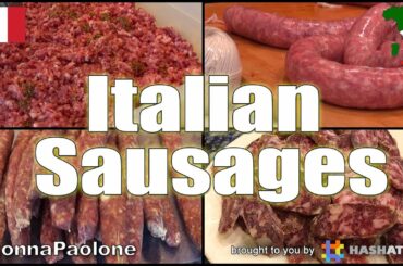 Episode #27 - Italian Sausages with Italian Grandmother Nonna Paolone and Nonno Jerry Paolone