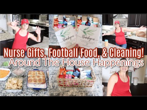 Putting Together Nurse Gifts, Football Food, & Cleaning Around The House Happenings! Laundry Too… Putting Together Nurse Gifts, Football Food, & Cleaning Around The House Happenings! Laundry Too...