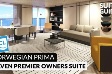 Norwegian Prima | H2 The Haven Premier Owner's Suite with Large Balcony Virtual Tour 4K | NCL PR1MA