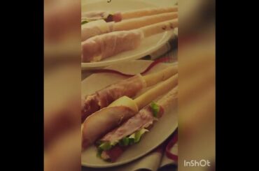 Quick and Easy cooking: 5 minutes and 2 ingredients. Tipically italian food aperitif