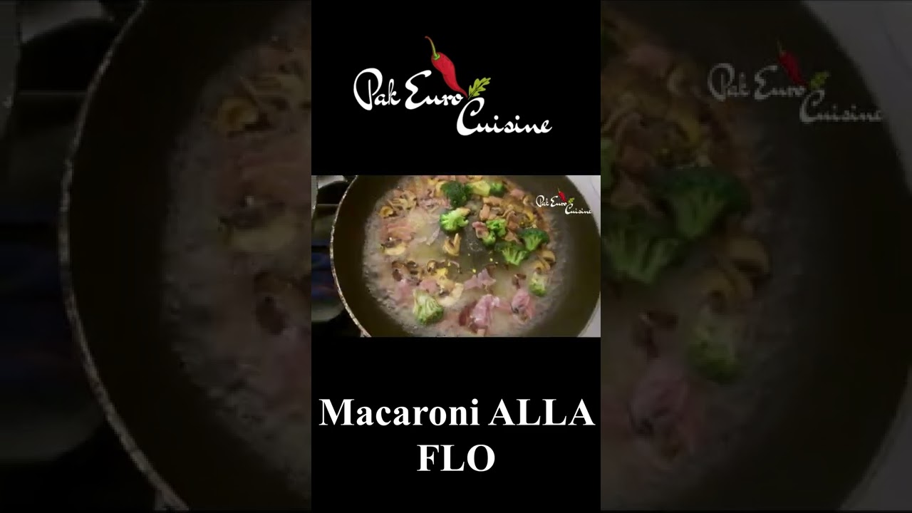 Italian Food – Macaroni ALLA FLO Italian Food - Macaroni ALLA FLO