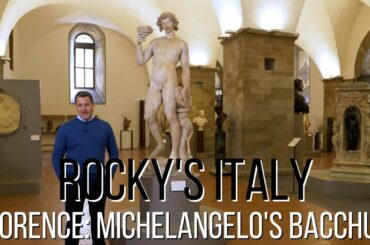 ROCKY'S ITALY: Florence - Michelangelo's Bacchus