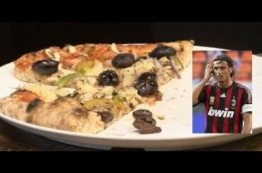 Football knowledge and fine dining pizza with Carl Liebold and Paolo Maldini #NUNN2K #VoF #Soccer