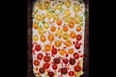 Focaccia #shorts #food #focaccia #bread #recipe