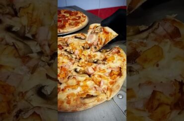 Italian Mushroom Pizza Recipe #shorts