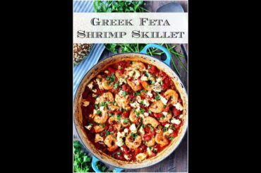 Award-Winning Shrimp Saganaki (Greek Shrimp with Feta)
